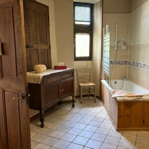 Salle de bain de la chambre Marguerite d’Anjou